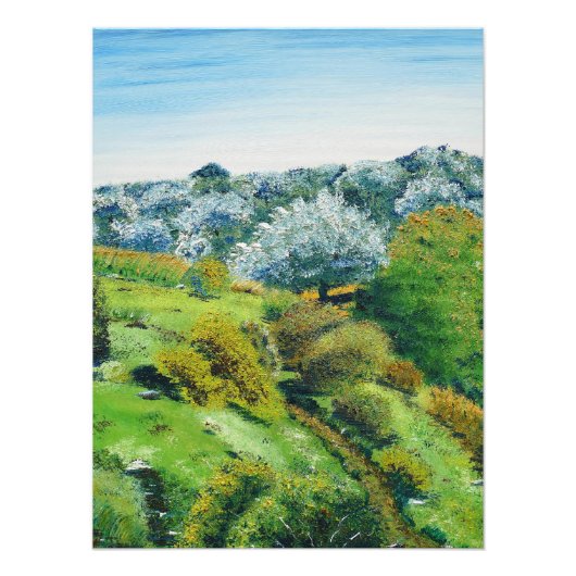 Olive Grove Fotodruck (Vorne)