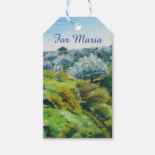 Olive Grove Geschenkanhänger (Vorderseite)