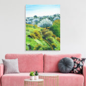 Olive Grove Leinwanddruck (Insitu (Wohnzimmer))
