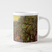 Olive Grove, Orange Sky von Vincent van Gogh Jumbo-Tasse (Rechts)