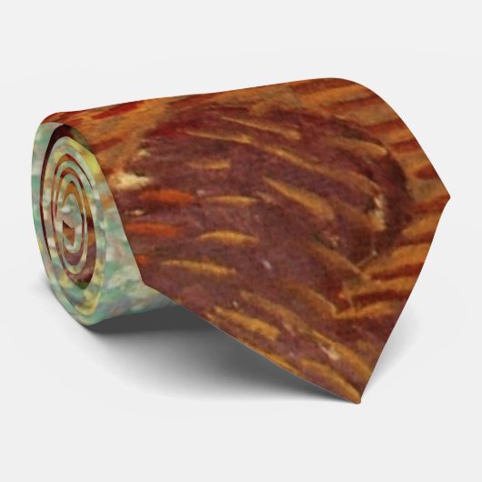 Olive Grove, Pale Blue Sky von Vincent van Gogh Krawatte (Gerollt)