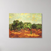 Olive Grove, Pale Blue Sky von Vincent van Gogh Leinwanddruck (Vorderseite)