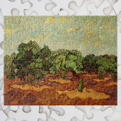 Olive Grove, Pale Blue Sky von Vincent van Gogh Puzzle