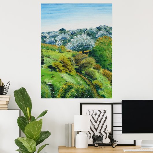 Olive Grove Poster (Heimbüro)