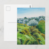 Olive Grove Postkarte (Vorne/Hinten)