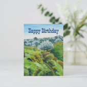 Olive Grove Postkarte (Stehend Vorderseite)
