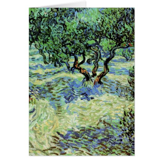 Olive Grove von Vincent van Gogh (Vorne)