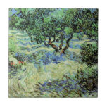 Olive Grove von Vincent van Gogh Fliese<br><div class="desc">Olive Grove von Vincent van Gogh ist ein Vintages Kunstmaler, der Post-Impressionismus in der Natur darstellt. Van Gogh malte über ein Dutzend Olivenbäume, während er im Süden Frankreichs lebte. Ein Obstgarten mit Obstbäumen auf einem Bauernhof in der Sommersaison. Über den Künstler: Vincent Willem van Gogh (1853-1890) war einer der berühmtesten...</div>