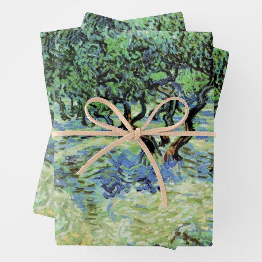 Olive Grove von Vincent van Gogh Geschenkpapier Set (Beispiel)