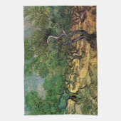Olive Grove von Vincent van Gogh Geschirrtuch (Vertikal)