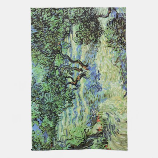 Olive Grove von Vincent van Gogh Geschirrtuch (Vertikal)