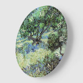 Olive Grove von Vincent van Gogh Große Wanduhr (Winkel)
