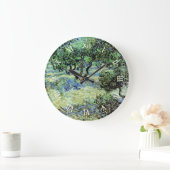 Olive Grove von Vincent van Gogh Große Wanduhr (Zuhause)