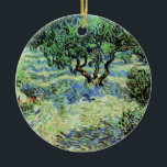 Olive Grove von Vincent van Gogh Keramik Ornament<br><div class="desc">Olive Grove von Vincent van Gogh ist ein Vintages Kunstmaler, der Post-Impressionismus in der Natur darstellt. Van Gogh malte über ein Dutzend Olivenbäume, während er im Süden Frankreichs lebte. Ein Obstgarten mit Obstbäumen auf einem Bauernhof in der Sommersaison. Über den Künstler: Vincent Willem van Gogh (1853-1890) war einer der berühmtesten...</div>