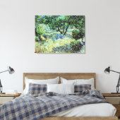Olive Grove von Vincent van Gogh Leinwanddruck (Insitu (Schlafzimmer))