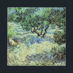 Olive Grove von Vincent van Gogh Magnet<br><div class="desc">Olive Grove von Vincent van Gogh ist ein Vintages Kunstmaler, der Post-Impressionismus in der Natur darstellt. Van Gogh malte über ein Dutzend Olivenbäume, während er im Süden Frankreichs lebte. Ein Obstgarten mit Obstbäumen auf einem Bauernhof in der Sommersaison. Über den Künstler: Vincent Willem van Gogh (1853-1890) war einer der berühmtesten...</div>