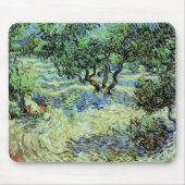 Olive Grove von Vincent van Gogh Mousepad (Vorne)