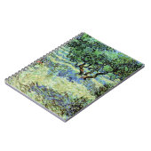 Olive Grove von Vincent van Gogh Notizblock (Linke Seite)