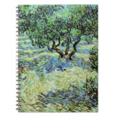 Olive Grove von Vincent van Gogh Notizblock (Vorderseite)