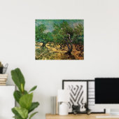 Olive Grove von Vincent van Gogh Poster (Heimbüro)