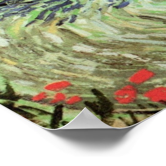 Olive Grove von Vincent van Gogh Poster (Ecke)