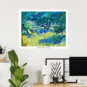 Olive Grove von Vincent Van Gogh Poster (Heimbüro)