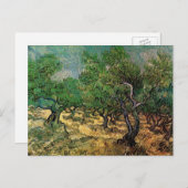 Olive Grove von Vincent van Gogh Postkarte (Vorne/Hinten)