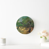 Olive Grove von Vincent van Gogh Runde Wanduhr (Zuhause)