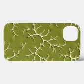 Olive-Grün-Zweig-Muster iPhone-Hülle Case-Mate iPhone Hülle (Rückseite (Horizontal))
