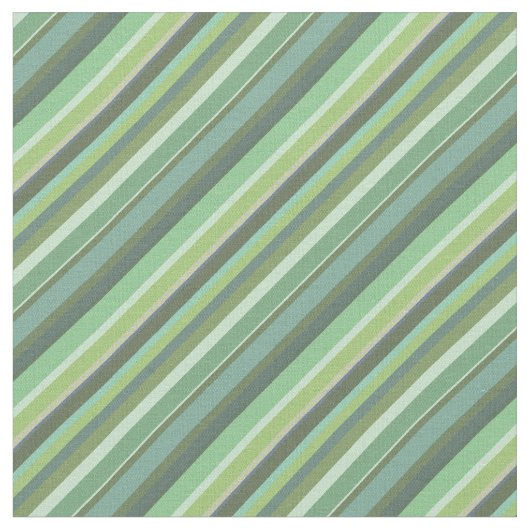 Olive-grüne Diagonalstreifen Stoff (Nahaufnahme)