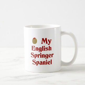 Olive (i-Liebe) mein englischer SpringerSpaniel Kaffeetasse