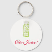 Olive Juice Valentine's Day Keyring Schlüsselanhänger (Vorderseite)