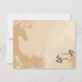 Olive Kreath Personalisiert Dankeskarte (Rückseite)