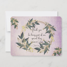 Olive Kreath Personalisiert Dankeskarte