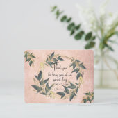 Olive Kreath Personalisiert Dankeskarte (Stehend Vorderseite)