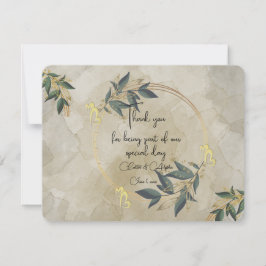 Olive Kreath Personalisiert Dankeskarte