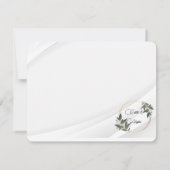 Olive Kreath Personalisiert Dankeskarte (Rückseite)