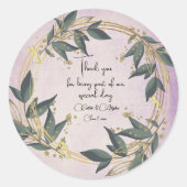 Olive Kreath Personalisiert Runder Aufkleber (Vorderseite)