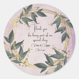 Olive Kreath Personalisiert Runder Aufkleber