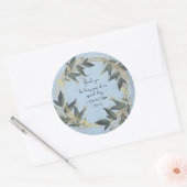 Olive Kreath Personalisiert Runder Aufkleber (Umschlag)