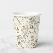 Olive & Lantern Islamic Party Cups Pappbecher (Rückseite)
