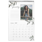 Olive Leaf | 12 Foto - Kalender mit Anmerkungen (Jan 2027)