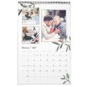 Olive Leaf | 36 Foto Personalisiert Kalender (Feb 2027)