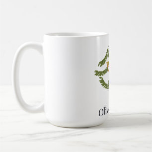 Olive & Light Chanukka Olivenzweig Jüdische Tasse