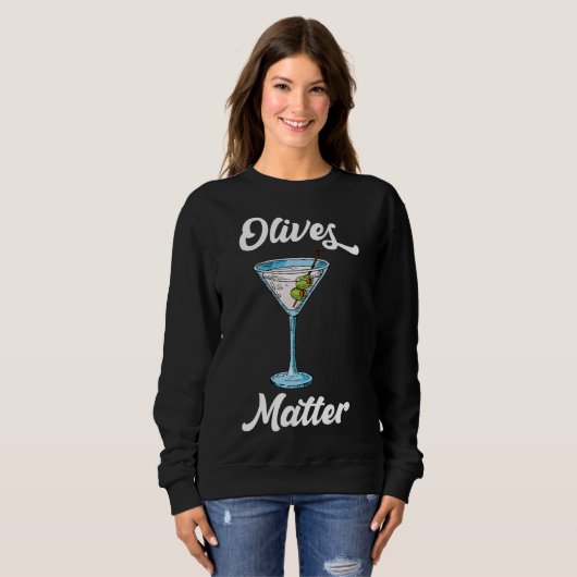Olive Matter Olives Wonder Frucht Sweatshirt (Vorne ganz)