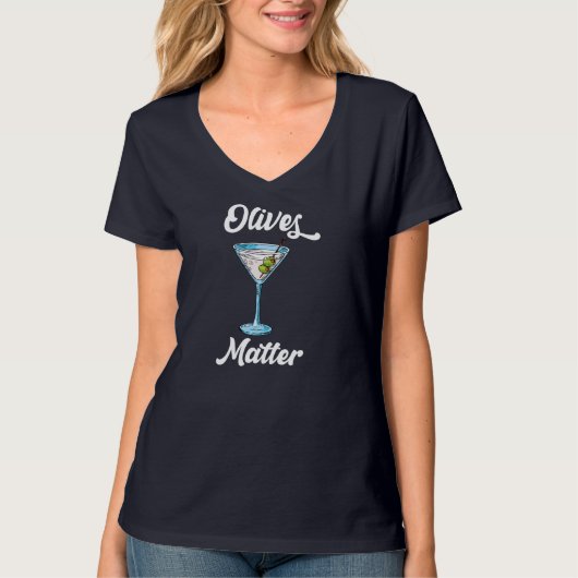 Olive Matter Olives Wonder Frucht T-Shirt (Vorderseite)