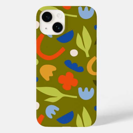 Olive Meadow Case-Mate iPhone Hülle (Rückseite)