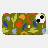 Olive Meadow Case-Mate iPhone Hülle (Rückseite (Horizontal))