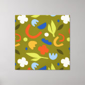 Olive Meadow Leinwanddruck (Vorderseite)