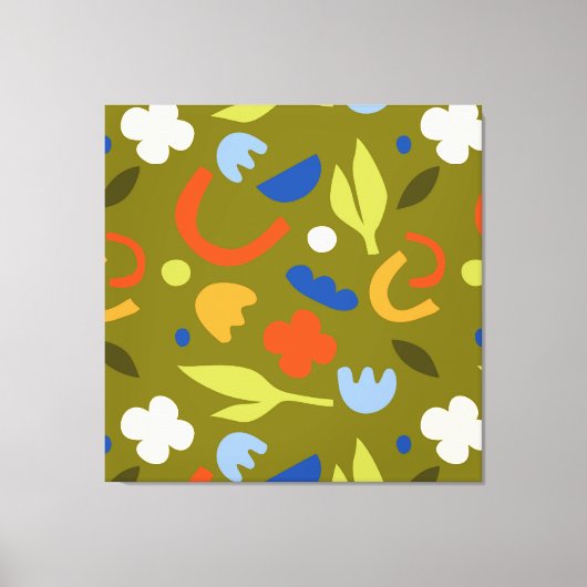 Olive Meadow Leinwanddruck (Vorderseite)